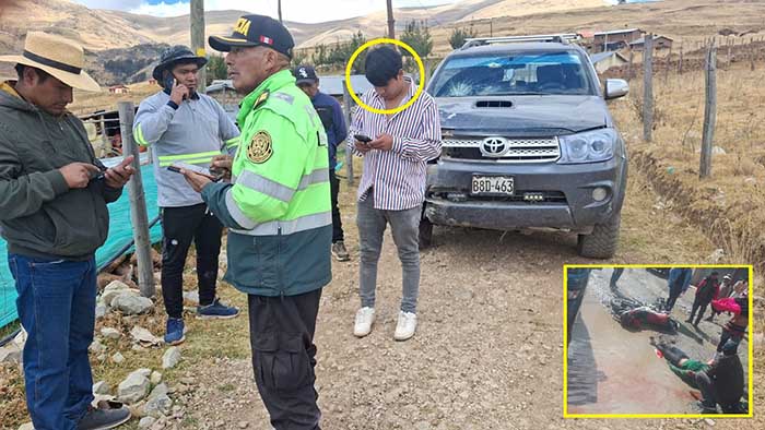Juez de Tambobamba libera a conductor que en estado de ebriedad atropelló y mató a estudiante, en Challhuahuacho